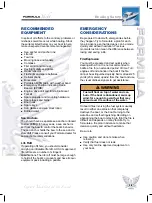 Preview for 13 page of Formula 48 2008 Manual