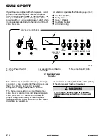 Preview for 62 page of Formula SUN SPORT Owner'S Manual