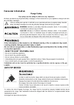 Preview for 4 page of Forno FFSGS6125-30 Installation Manual