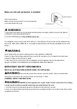 Preview for 5 page of Forno FFSGS6125-30 Installation Manual