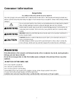 Preview for 3 page of Forno FFSGS6275-30 Installation Manual