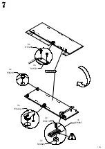 Preview for 11 page of Forte 5616436429 Assembling Instruction