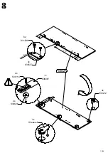 Preview for 12 page of Forte 5616436429 Assembling Instruction