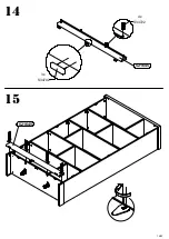 Preview for 14 page of Forte 6050823417 Assembling Instruction