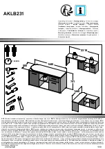 Forte Aliklia AKLB231 Assembling Instruction preview