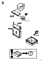 Preview for 8 page of Forte Aliklia AKLB231 Assembling Instruction