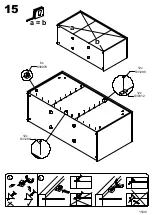 Preview for 15 page of Forte Aliklia AKLB231 Assembling Instruction