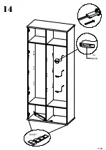 Preview for 17 page of Forte ASQV721RB Assembling Instruction