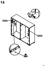 Preview for 17 page of Forte Attrus ATRK34 Assembling Instruction