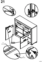 Preview for 22 page of Forte Attrus ATRK34 Assembling Instruction