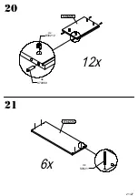 Preview for 21 page of Forte BBLK121 Assembly Instructions Manual