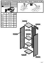 Preview for 2 page of Forte BBLR112B Assembly Instructions Manual