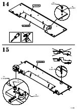 Preview for 14 page of Forte BBLV431B Assembling Instruction