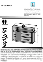 Forte Bellevue BLQK351LT Assembling Instruction preview