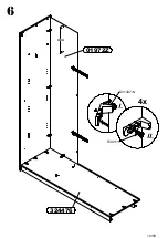 Preview for 10 page of Forte Bellevue BLQS128T1 Assembling Instruction