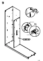 Preview for 12 page of Forte Bellevue BLQS128T1 Assembling Instruction