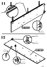 Preview for 14 page of Forte Bellevue BLQS128T1 Assembling Instruction