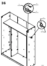 Preview for 18 page of Forte Bellevue BLQS128T1 Assembling Instruction