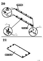 Preview for 21 page of Forte Bellevue BLQS128T1 Assembling Instruction