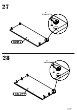 Preview for 27 page of Forte Bellevue BLQS128T1 Assembling Instruction