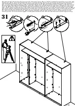 Preview for 31 page of Forte Bellevue BLQS128T1 Assembling Instruction