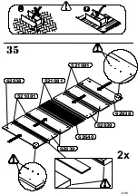 Preview for 34 page of Forte Bellevue BLQS128T1 Assembling Instruction