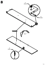 Preview for 11 page of Forte BHLK231 Assembling Instruction