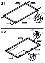 Preview for 21 page of Forte BLKV621L Assembling Instruction