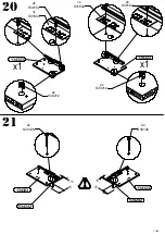 Preview for 17 page of Forte BRUGIA BUGK221B Assembling Instruction