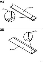 Preview for 19 page of Forte BRUGIA BUGK221B Assembling Instruction