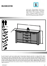 Preview for 1 page of Forte BRUGIA BUGK231B Assembling Instruction