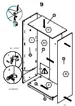 Preview for 9 page of Forte Cadixo CDXS82 Assembling Instruction