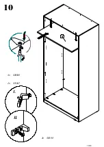 Preview for 10 page of Forte Cadixo CDXS82 Assembling Instruction