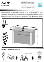 Forte CALPE CLPK21 Assembling Instruction preview