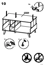 Preview for 11 page of Forte CERT501 Assembling Instruction