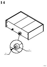 Preview for 14 page of Forte CHEST SQNK233-C764 Assembling Instruction