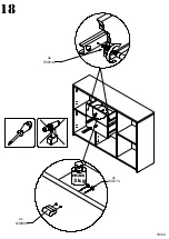 Preview for 18 page of Forte CHEST SQNK233-C764 Assembling Instruction