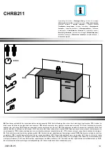 Preview for 1 page of Forte CHRB211 Assembly Instructions Manual