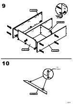 Preview for 12 page of Forte CHXV4211L Assembling Instruction