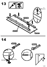 Preview for 14 page of Forte CHXV433 Assembling Instruction