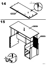 Preview for 14 page of Forte CLFB212R Assembling Instruction