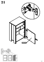 Preview for 18 page of Forte CLFD211 Assembling Instruction