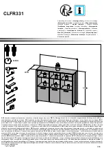 Preview for 1 page of Forte CLFR331 Assembling Instruction