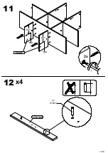 Preview for 12 page of Forte CLFR331 Assembling Instruction