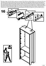 Preview for 17 page of Forte CLFR716 Assembling Instruction