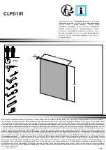 Preview for 1 page of Forte Clif CLFD101 Assembling Instruction