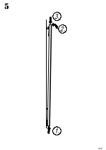 Preview for 9 page of Forte Clif CLFD101 Assembling Instruction