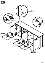 Preview for 26 page of Forte Clif CLFK243R Assembling Instruction