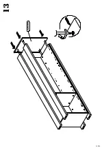 Preview for 14 page of Forte Clif CLFV711 Assembling Instruction