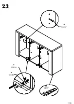 Preview for 18 page of Forte CLPK231 Assembling Instruction